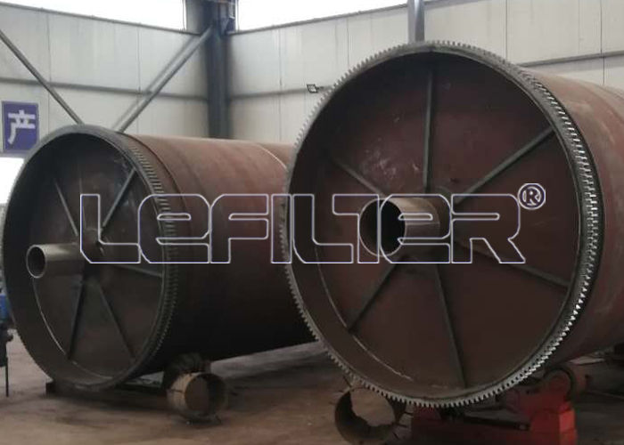 Waste tire pyrolysis plant