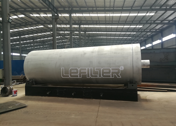 waste plastic to fuel oil pyrolysis plant 10 ton