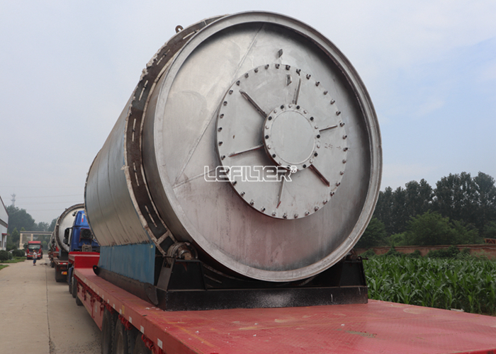 10TPD high quality Waste Tyre to oil Pyrolysis Plant