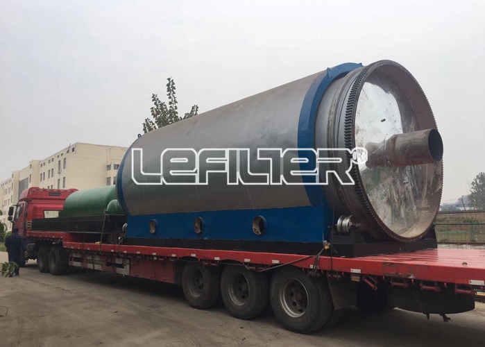 Non-pollution Durable Q345R Reactor Used Tire Pyrolysis Plan