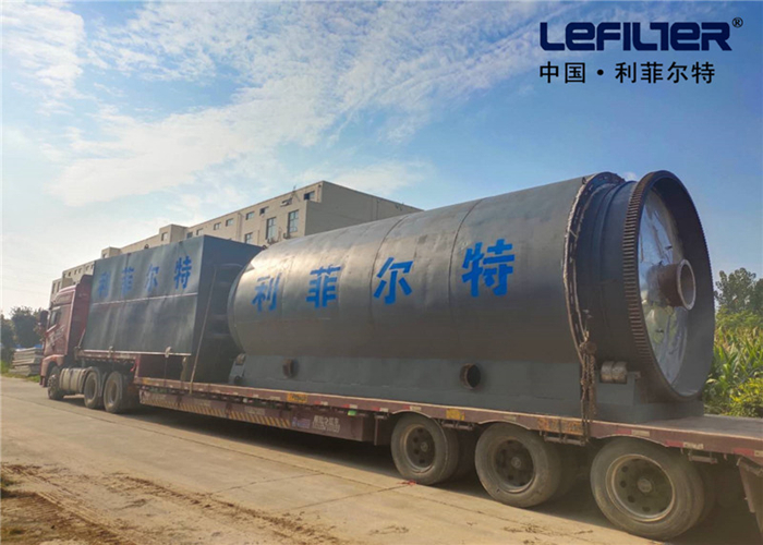 Waste tyre fuel oil production line for pyrolysis plant 10 t