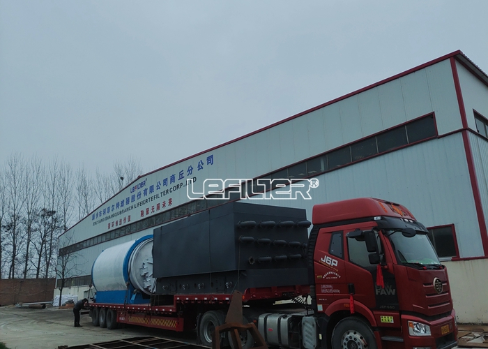 Green scrap tire pyrolysis plant with 10 tons capacity