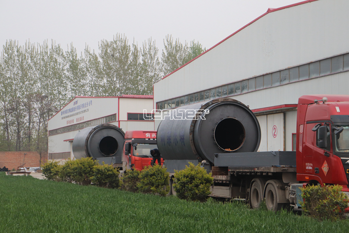 Lefilter factory high profits batch waste tyre pyrolysis pla