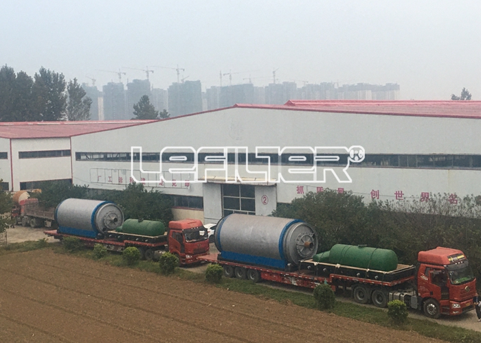 10Ton Batch Type Waste Tyre/Plastic/Rubber Green Pyrolysis P