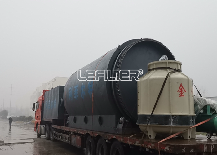 High Output Hot Sale Used Tyre Pyrolysis Machine