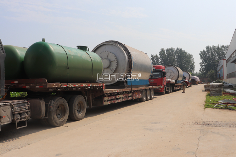 High Standards 10 Ton Used Tire Pyrolysis Plant to Fuel Oil，